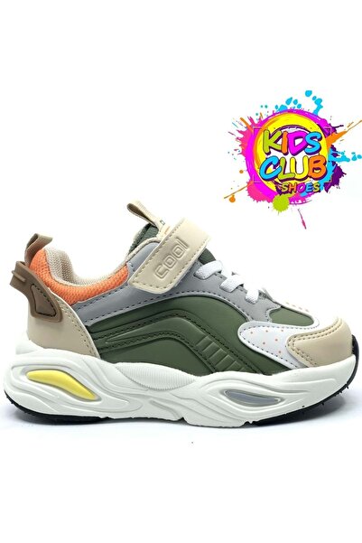 Kocamanlar Ayakkabı Cool Toti-26 Orthopedic Children's Sports Shoes Khaki