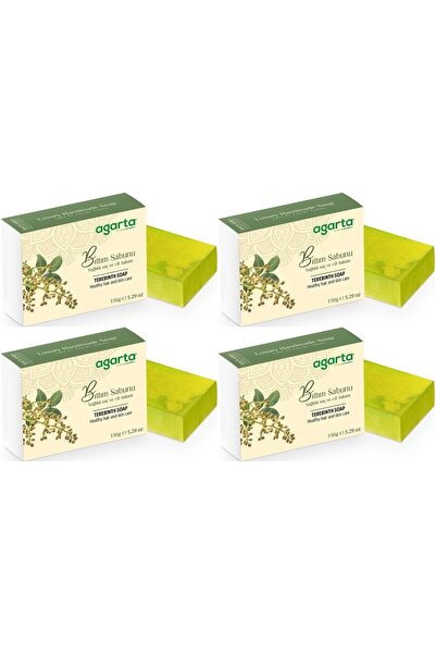 TR Agarta Handmade Natural Soap 150Gr Bıttım (Set of 4)