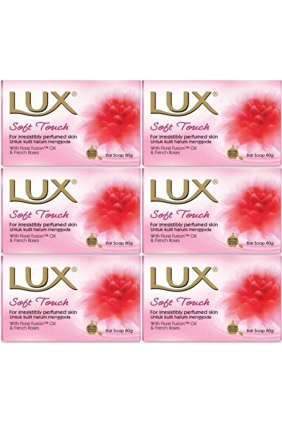 LUX Soap 80Gr Soft Touch (Soft Touch) (Set of 6)