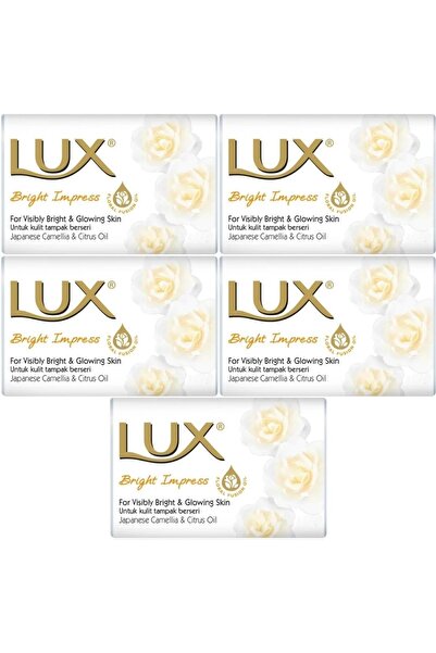 LUX Soap 80Gr Bright Impress (Impressive Shine) (Set of 5)