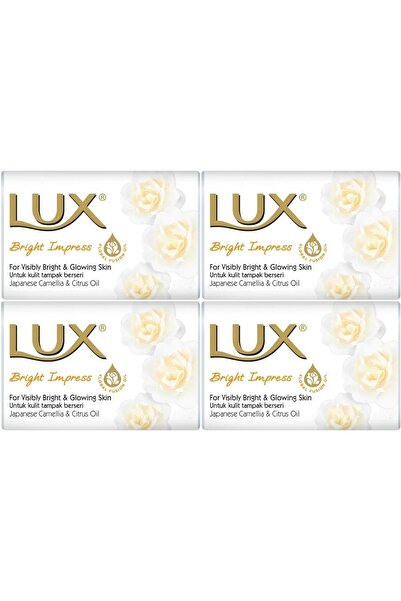 LUX Sabun 80GR Bright Impress (Etkileyici Parlaklık) (4 Lü Set)