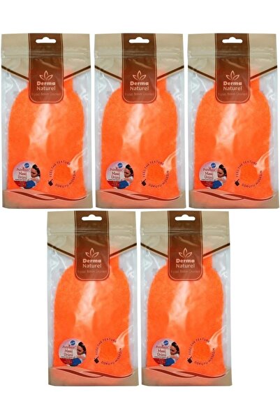 Derma Naturel قفازات الحمام الملونة MS-05 (مجموعة من 5)