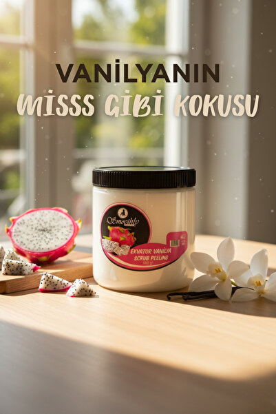 Smoothly Ekvator Vanilya Aromalı Canlandırıcı & Yumuşatıcı El Ayak Ve Vücut Bakım Peelingi 800gr