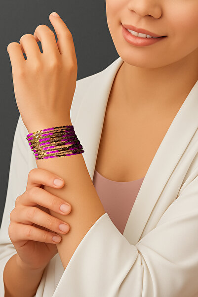 Kaftan Collection Hint Bilezik Aksesuarı 13 Adet takım