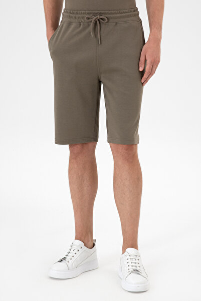 U.S. Polo Assn. Erkek Vizon Örme Şort 50307310-VR052
