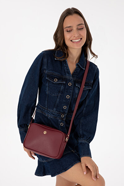 U.S. Polo Assn. Women's Burgundy Crossbody Bag 50311449-Vr014