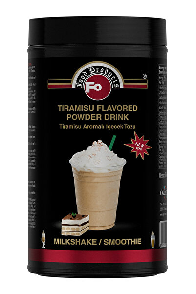 FO Tiramisu Aromalı İçecek Tozu - Milkshake 1 kg