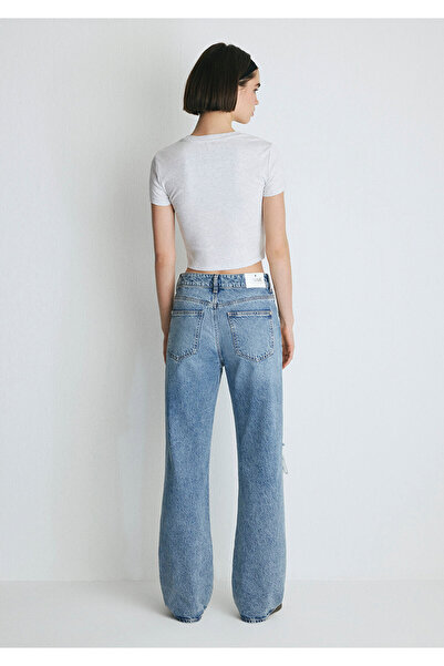 Mavi California Street Ripped Indigo Blue Jean nadrág 1010125-85270