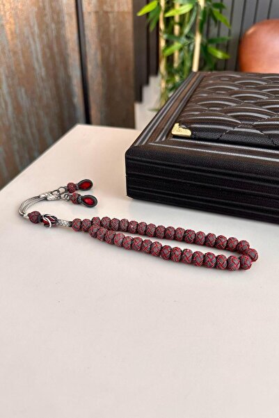 dergah tesbih Gümüş Kazaziye Örmesi Orjinal Örme