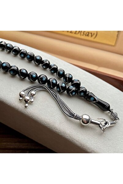 dergah tesbih Firuze Ve Gümüş Çakım Erzurum Oltu Taşı