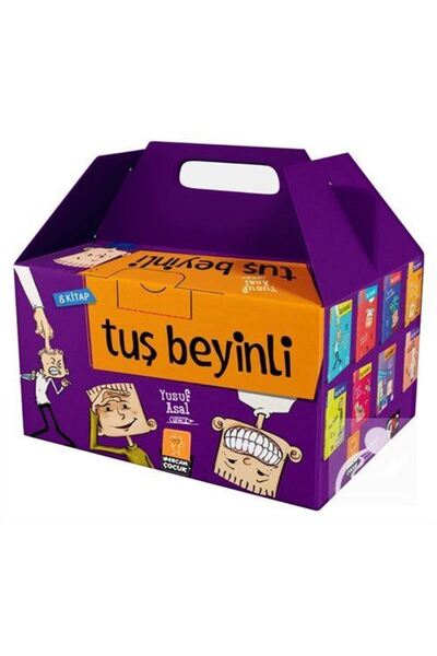 Genel Markalar Tuş Beyinli Serisi (Resimli-Ciltli-8 Kitap Kutulu Set)