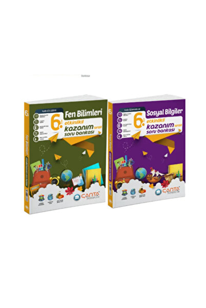 Çanta Yayınları Çanta Yayınları 6.Sınıf Fen-Sosyal Video Çözümlü Etkinlikli S...