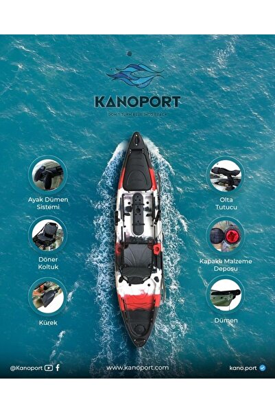 KANOPORT MAGIC TEK KİŞİLİK BALIKÇI KANOSU