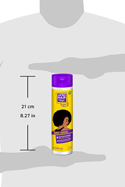 NOVEX Afro Hair - Afro Kıvırcık Saçlar İçin Bukle Belirginleştirici Şampuan 300ml