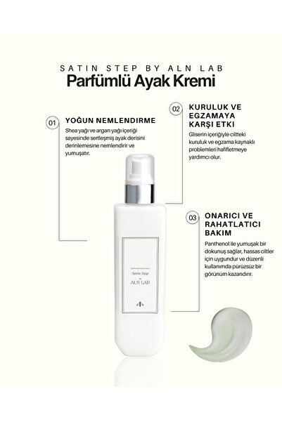 ALN LAB COSMETİC PERFUMED FOOT CREAM