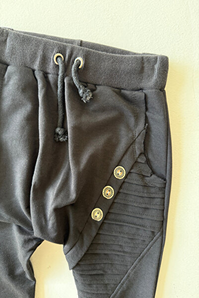 rg kidsstore Φούτερ για κορίτσια/αγόρια με λεπτομέρεια με κουμπιά και άνετο κολάν RG1144