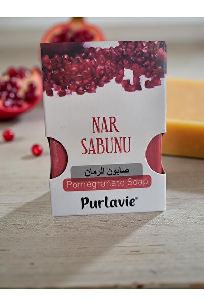 Purlavie أورهانجازي زيت زيتون صابون معلب بالرمان 100 غ