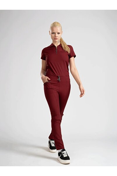 oksijen uniform DuoStyle Jogger - أحمر كلاريت (طقم)