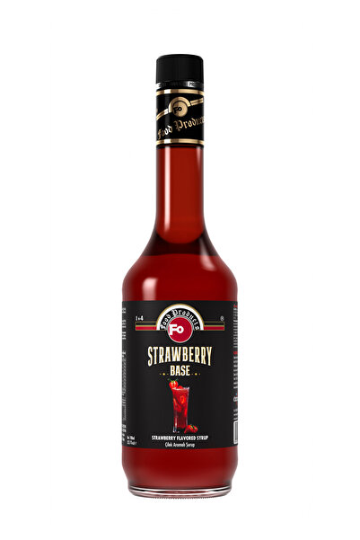 FO Çilek Aromalı Baz Şurup 700 ml