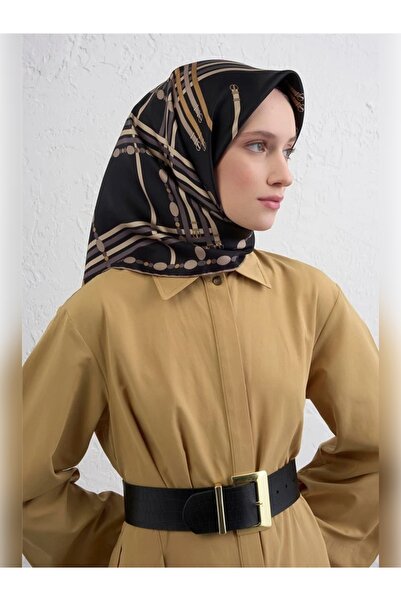 Armine Saf İpek Tivil Eşarp 9407D 54