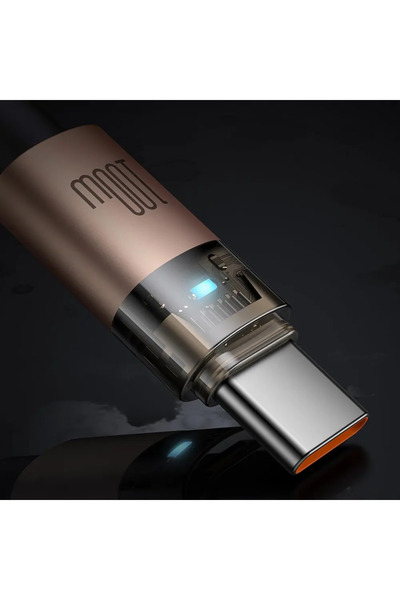 Mcdodo CA-5581 TYPE-C TO TYPE-C 100W 1.2M ŞEFFAF KABLO