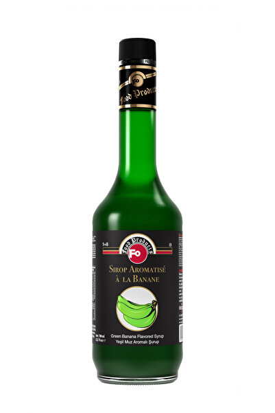 FO Yeşil Muz Aromalı Şurup 700 ml