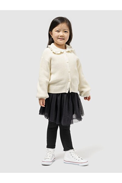 GAP Kız Bebek Siyah BabyGap Tül Etek Tayt