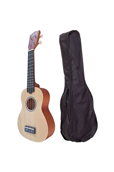 PUKA UK-21-NAT Soprano Ukulele Naturel (Kılıf Dahil)