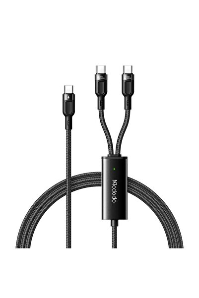 Mcdodo Ca-7470 2in1 100w Pd Type-c To Dual Type-c Data Ve Şarj Kablosu