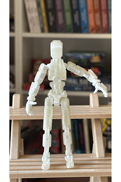 moifugyia Lucky 13 Aksiyon Figürü Robot Oyuncak 13cm Şeffaf
