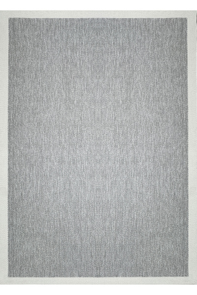 Pollini Halı Kolay Temizlenen Yıkanabilir Bordürlü Düz Sisal Halı SL-17