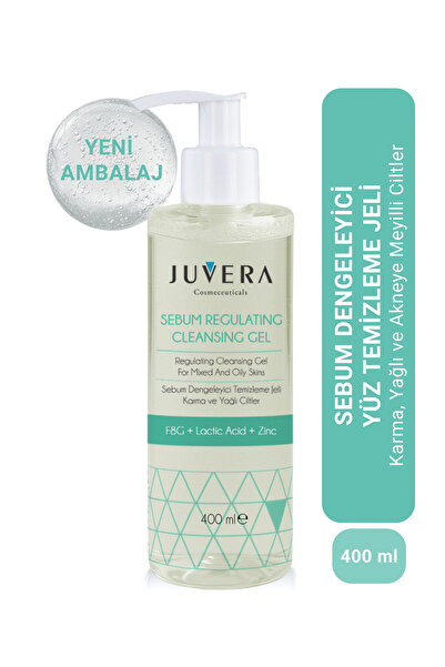 JUVERA Cosmeceuticals جل غسول مضاد للرؤوس السوداء للبشرة المختلطة والدهنية - ...