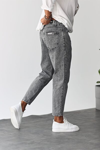 MADZEYMODA Boyfriend Men's Gray Jeans Jeans