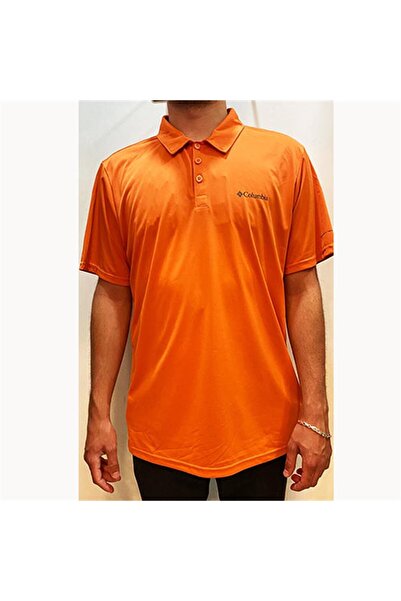 Columbia Hike Erkek Turuncu Polo Tişört