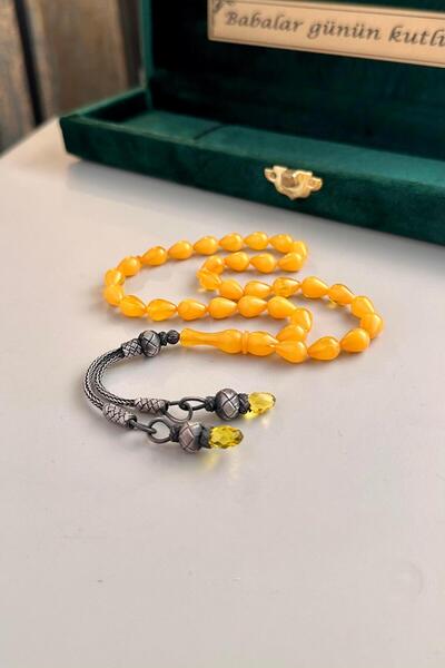 dergah tesbih مسبحة صلاة على شكل قطرة ماء من العنبر مع شرابات كازازاز