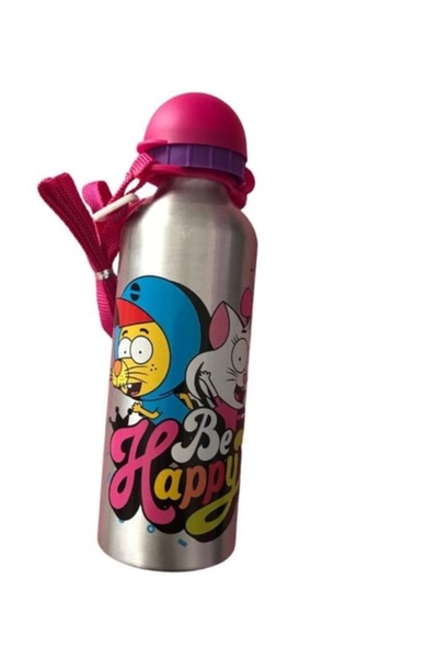 KIZILELMADA Licensed Kral Şakir 500 ml Flask - Fun Water Bottle for Children