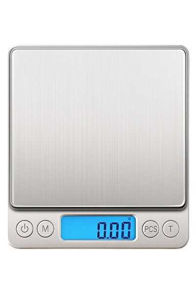 Techmaster Dijital Hassas Mutfak Terazi Tartı 500GR/0,01GR I-2000