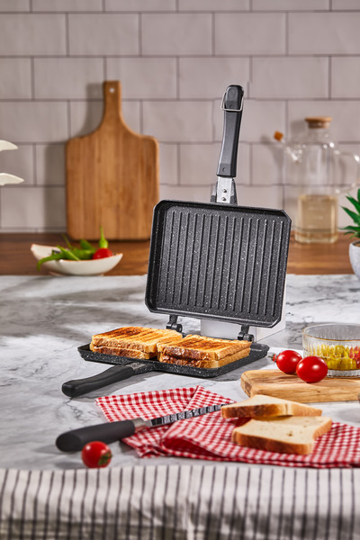 RSS Lav Döküm Klasik Tost Tavası