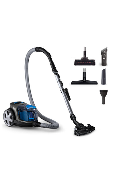 Philips HEPA 13 Alerjik Filtreli Compact Torbasız - Compact Güçlü , Yüksek Temizlik