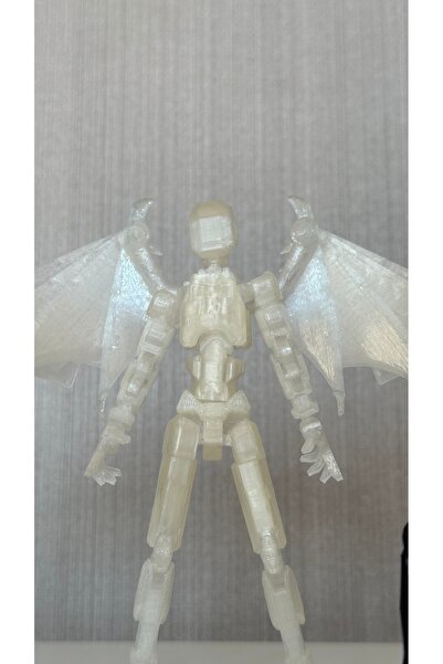 moifugyia Lucky 13 Aksiyon Figürü Robot Oyuncak 13cm Şeffaf Lucky 13 ve Şeffa...