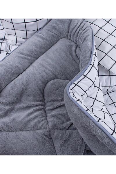 Arma Concept Single Luxury Gray Wellsoft Quilt Double-Sided 155X215 + 1 Pillowcase
