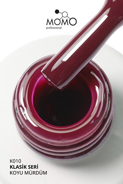 MOMO professional Kalıcı Oje K010, Koyu Mürdüm, 14 ml, TPO- FREE