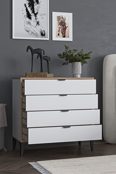 SARMOBİ Arden 4 Çekmeceli Şifonyer