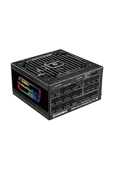 ENERMAX Revolution D.f. x 1650W 80+ Gold Full Modüler 140MM Fanlı Argb Güç Kaynağı (ERT1650EWT)