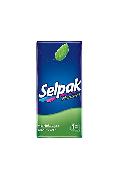 Selpak Pocket Tissue 3 Layer Pocket Tissue 2X10 Pack Menthol