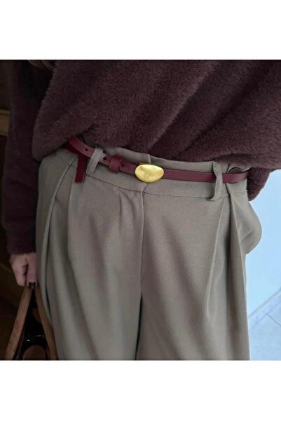 Lydie's Gold Damla Tokalı Eskitme Kemer