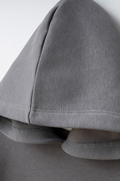 Minipodyum Kangaroo Pocket Hooded Boys Bottom Top Tracksuit Set