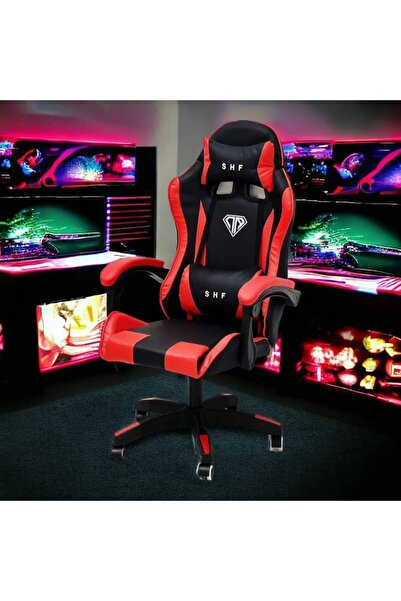 Al Saada Home Gaming Chair Adjustable Red and Black