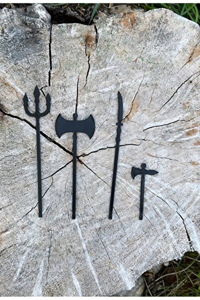 Loopify Lucky 13 Mini 13 Aksiyon Figürü Robot Oyuncak 4'lü Aksesuar Seti Küçük