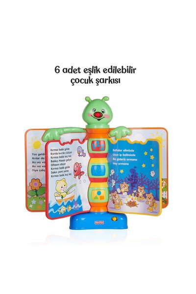 FISHER PRICE Eğlen ve Öğren Eğitici Masalcı Tırtıl / Türkçe / +6 ay
